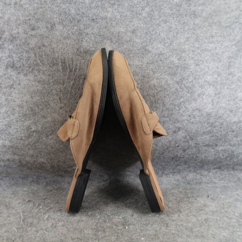 Restricted Shoes Womens 8 Mule Flats Slip On Classic Brown Casual Lifestyle - Picture 9 of 13